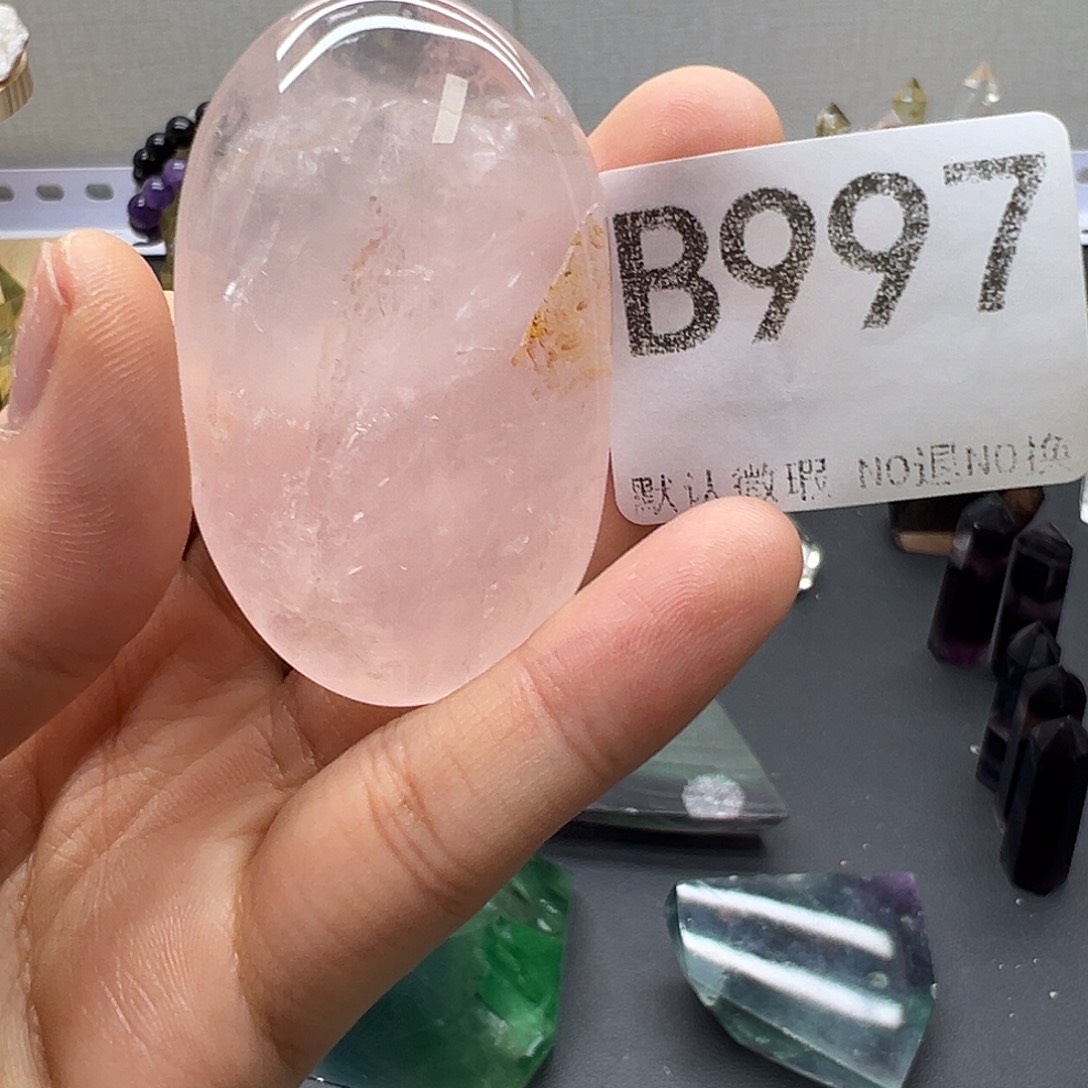 未镶嵌水晶珠宝半成品
