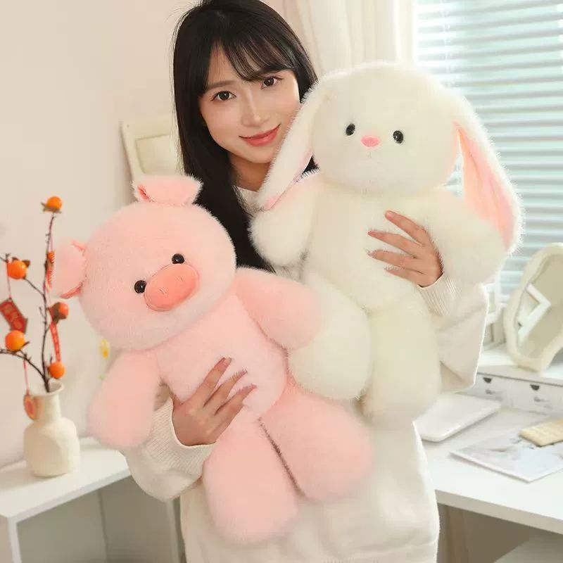 跑跑系列可爱小熊兔子玩偶公仔娃娃玩具女生日礼物
