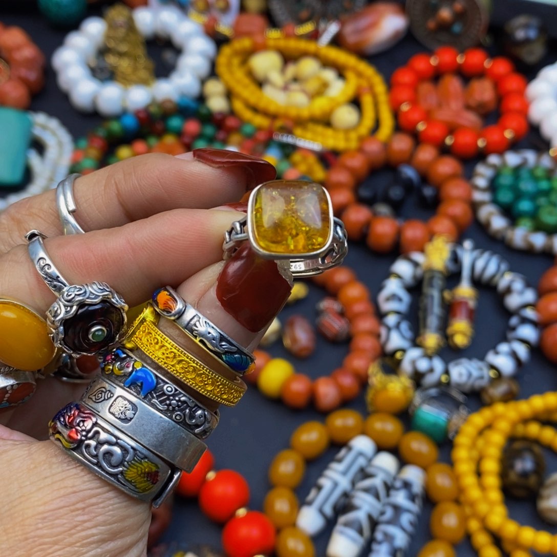 泥塑擦擦的吊坠的