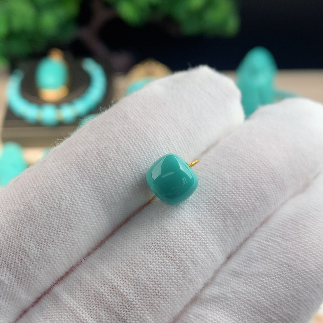 【闪购商品】绿松石配珠卡8.5未镶嵌