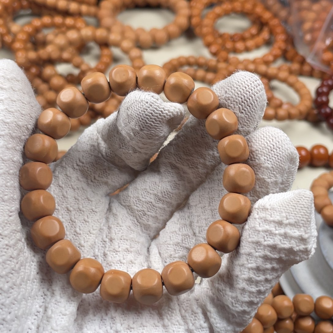 猴头核桃手串泛油油点星图六方9➕