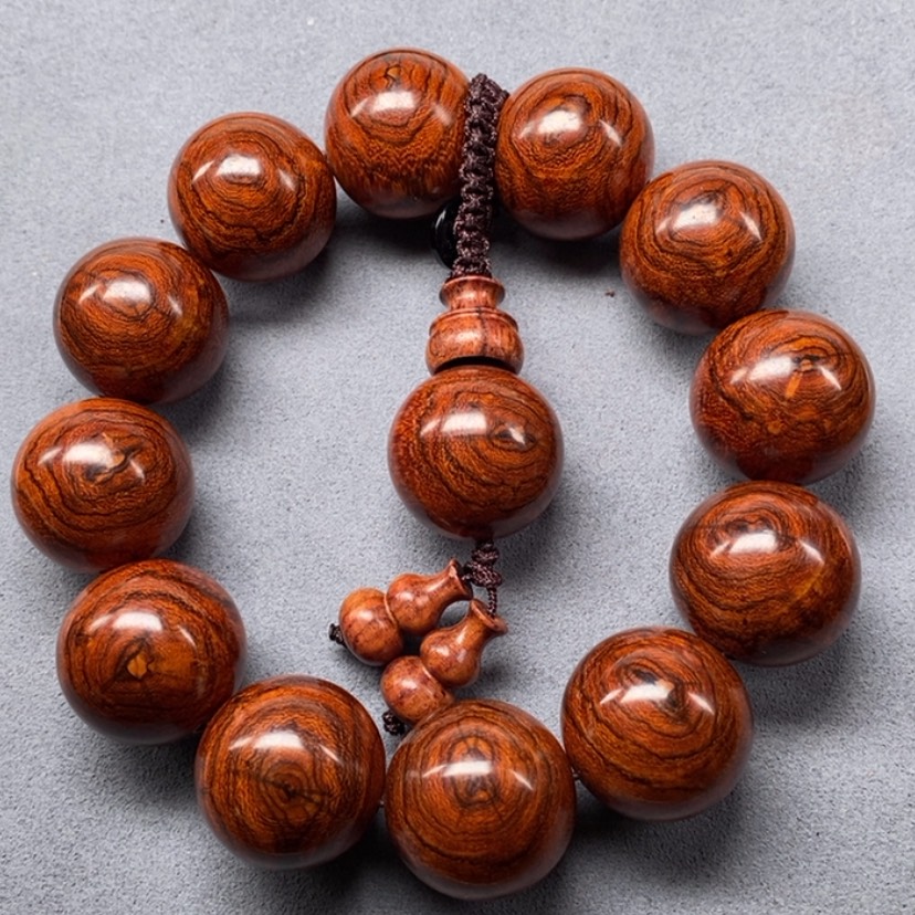 【闪购商品】黄花梨/降香黄檀手串/手链海黄2.0天眼