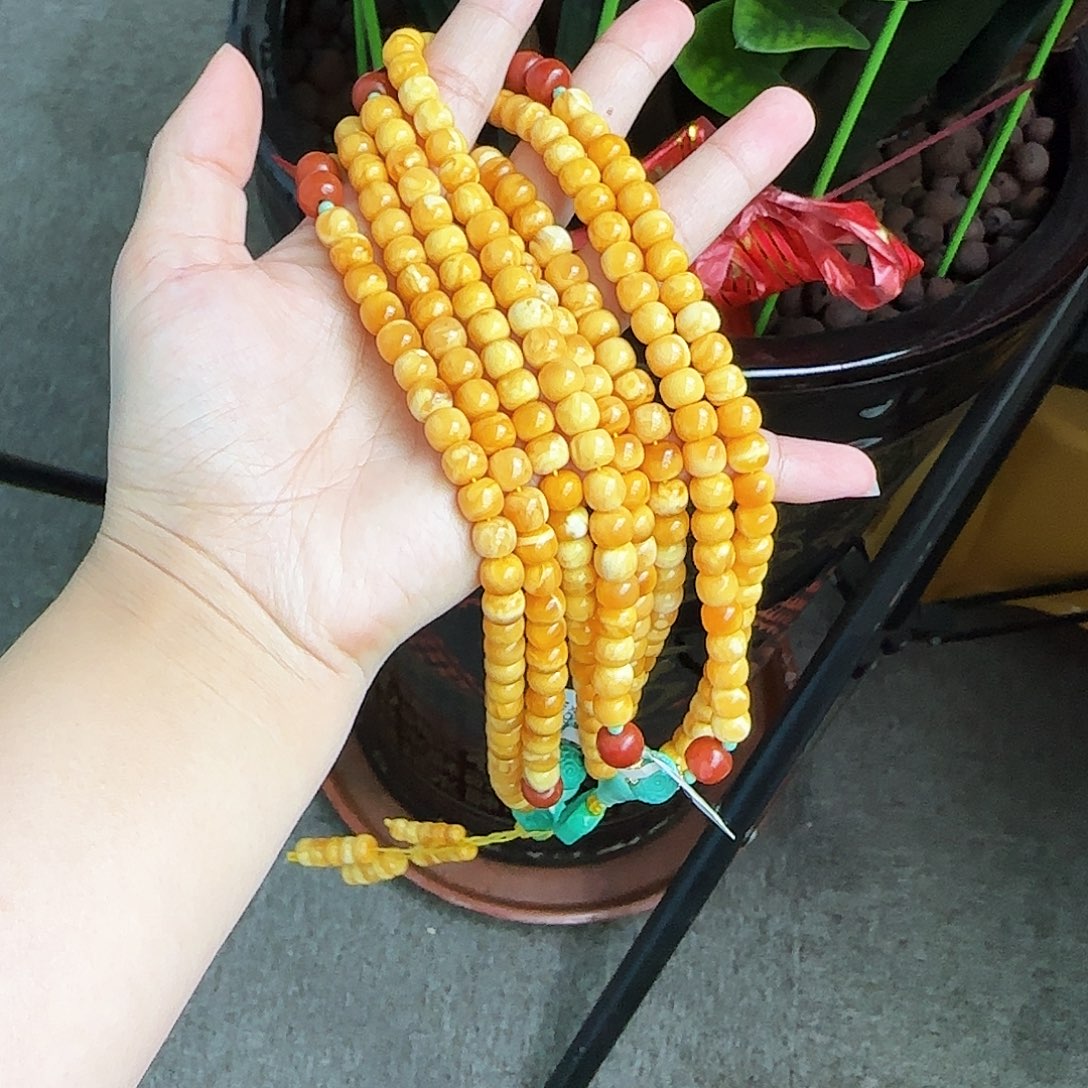 未镶嵌琥珀手链7M108 多样性发其一