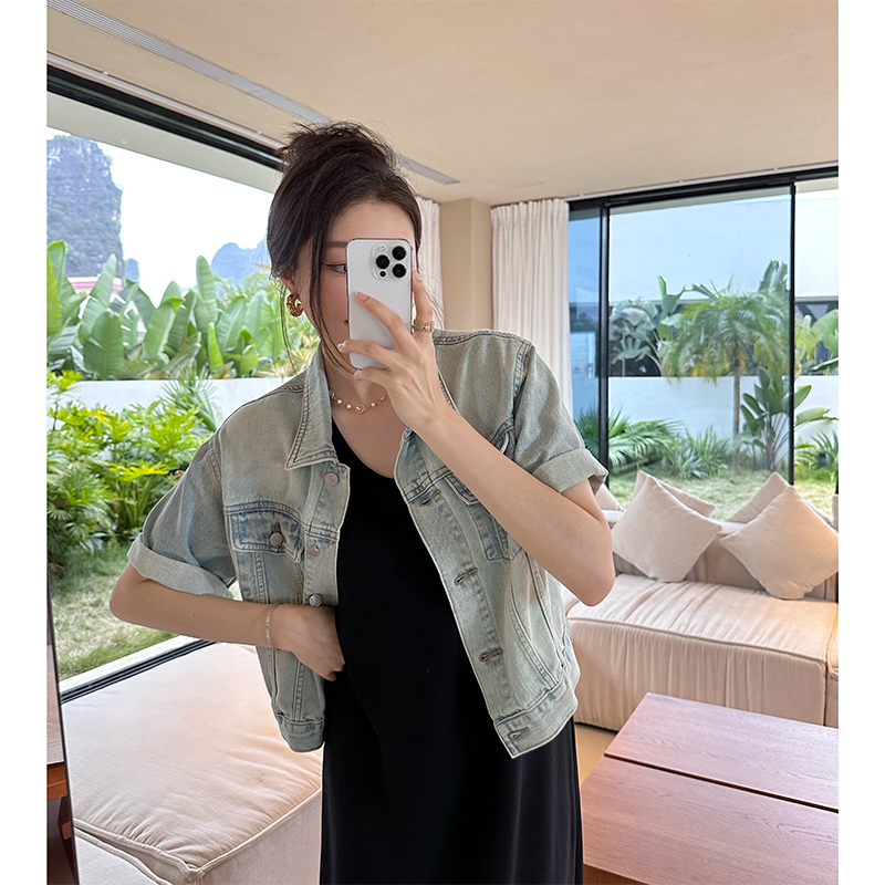 TY 牛仔外套女3747
