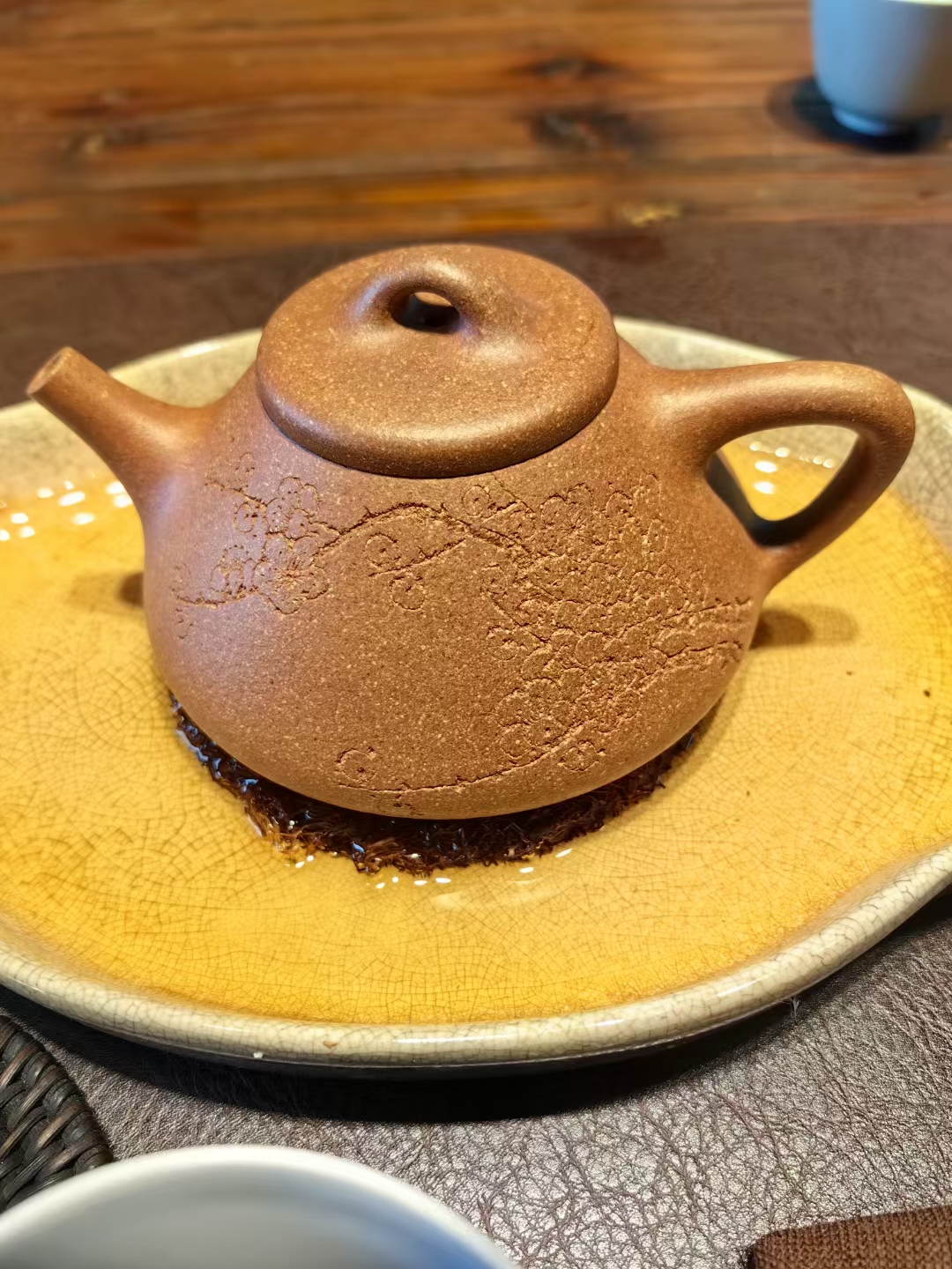 梅花石瓢 黄降坡 250cc 油性足 老味感