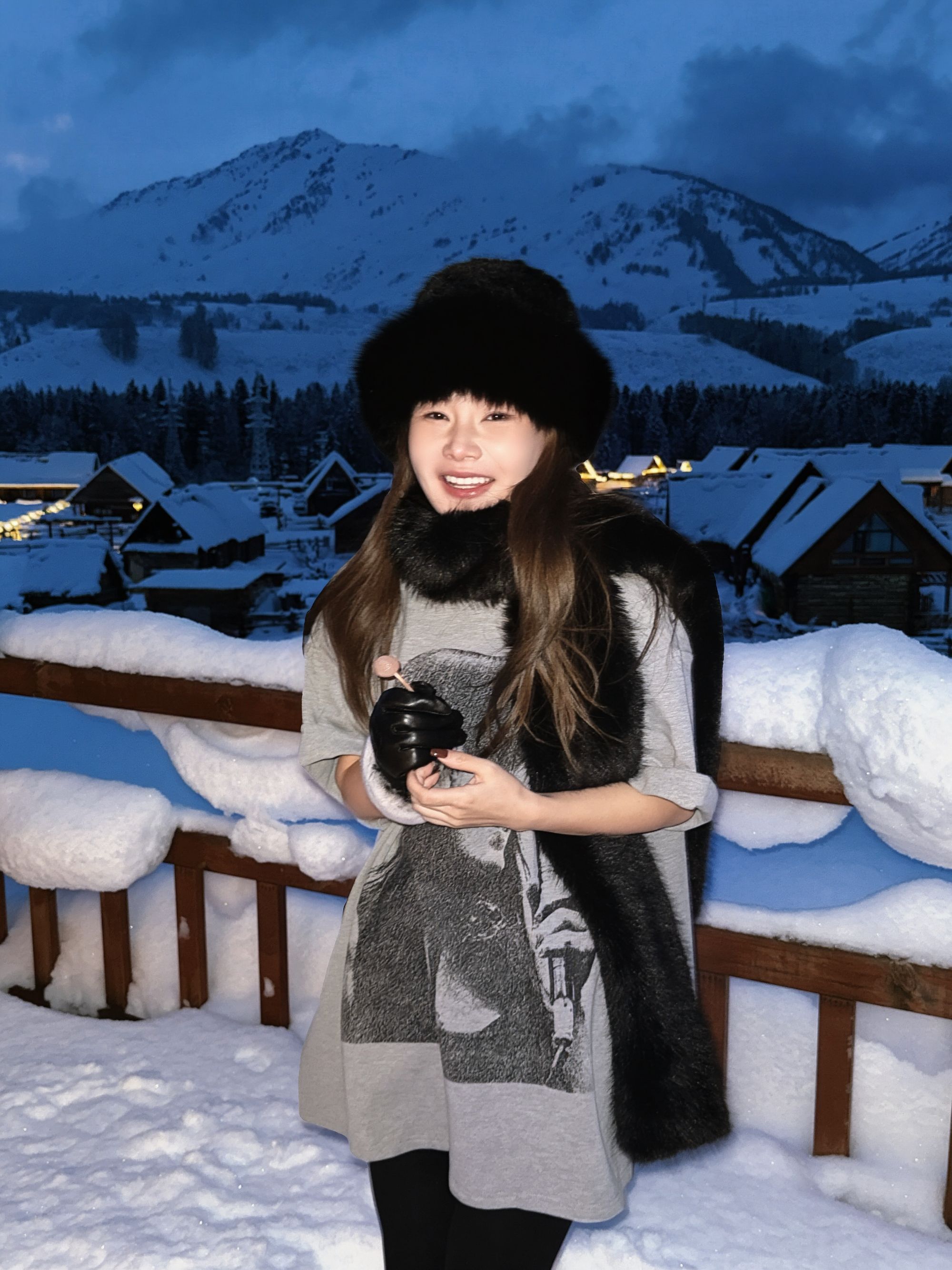  【CHUMINGMING】【默像】人像T恤LX2597