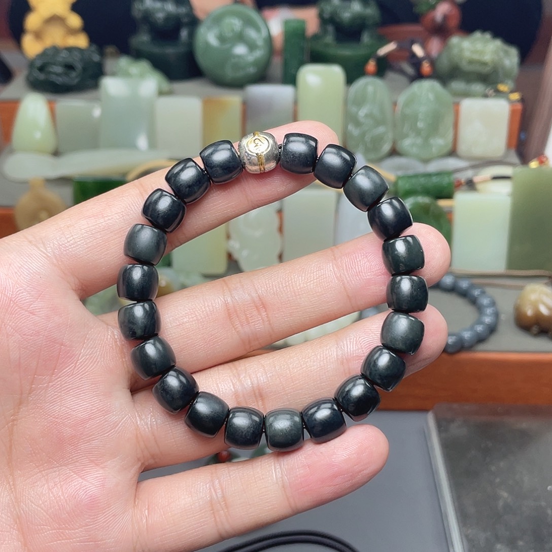 和田玉合金手链11111111