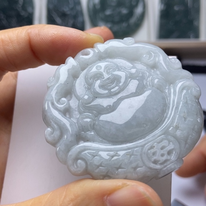 颈饰未镶嵌翡翠翡翠