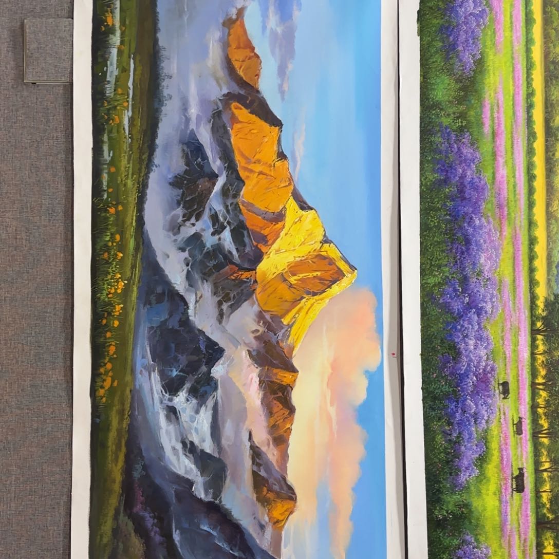 油画好的我真的好喜欢这个