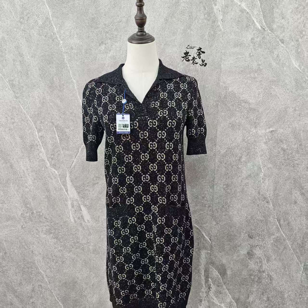 99新 GUCCI/古驰 海囤J/古驰裙子/xs码/ds57342