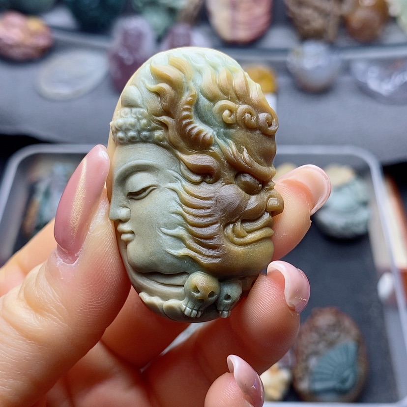 【闪购商品】未镶嵌定制石英质玉吊坠