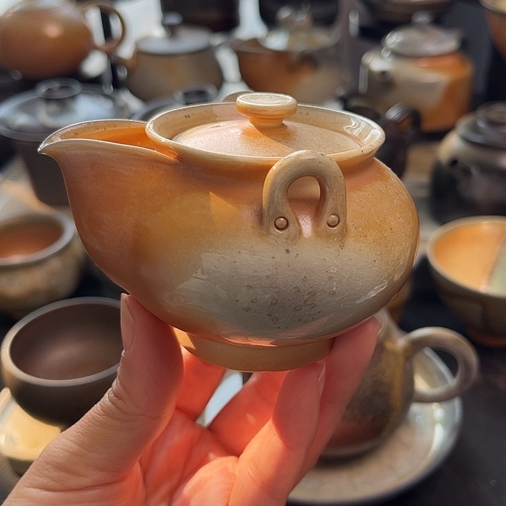 茶盏柴烧茶具柴烧茶具