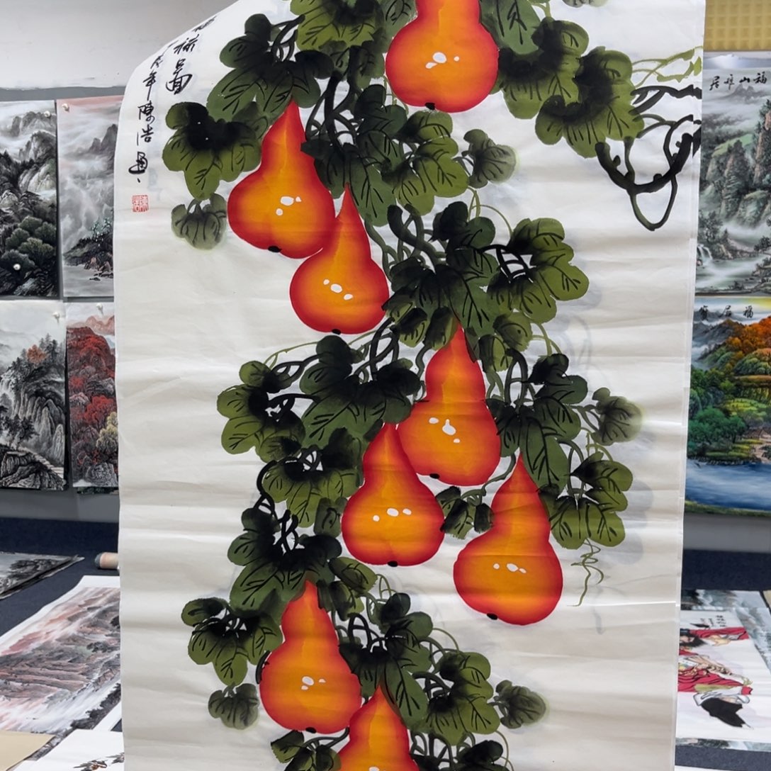 国画我是真的喜欢