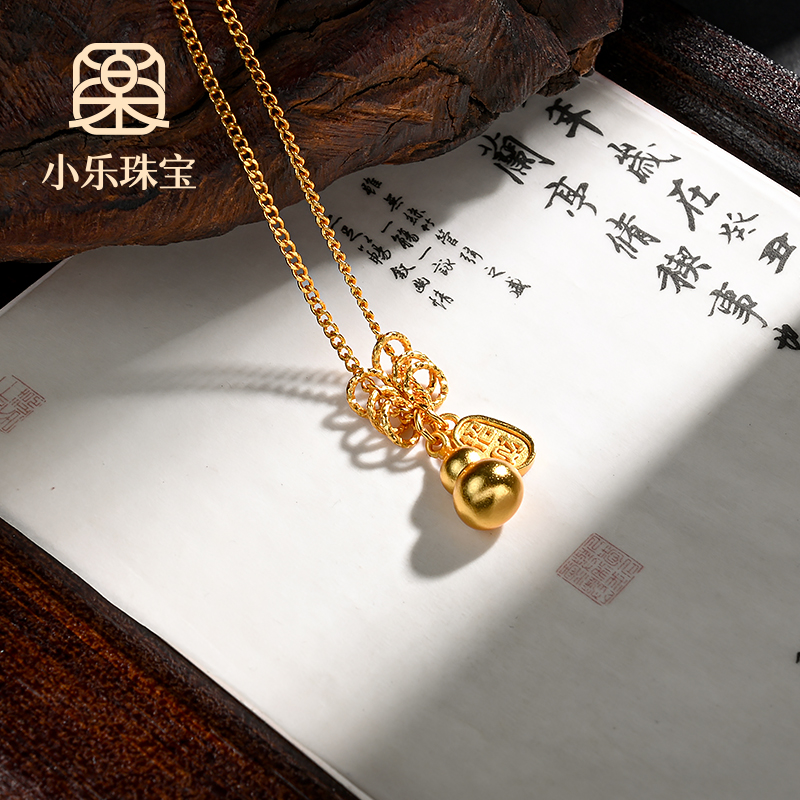 铜合金项链 原创设计款铜合金葫芦项链多样性发一-11206