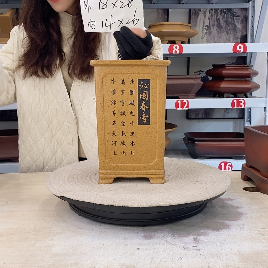 花盆紫砂紫砂花盆