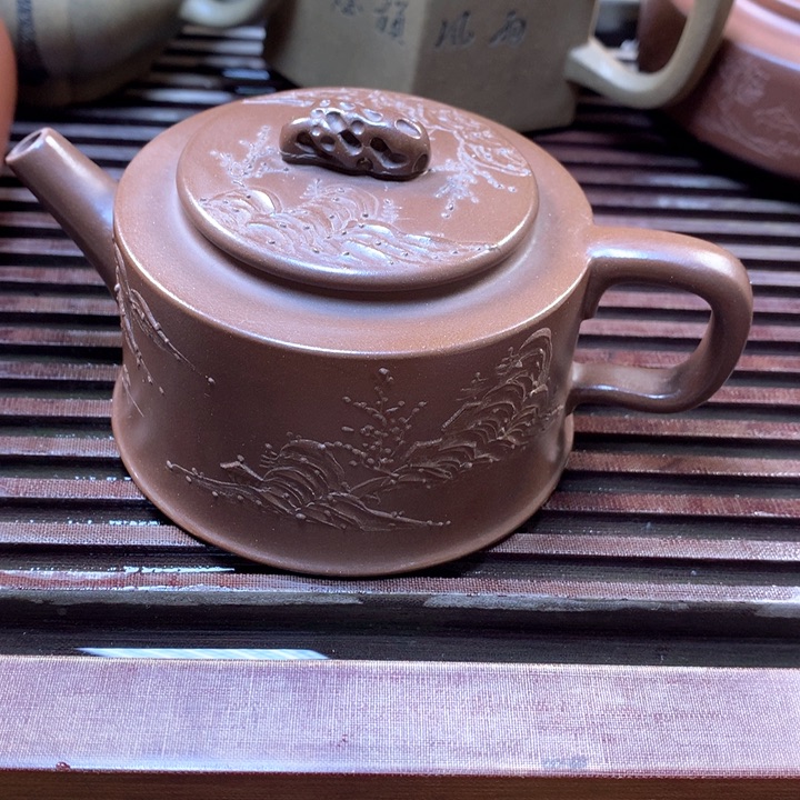 紫砂茶壶原矿手工83