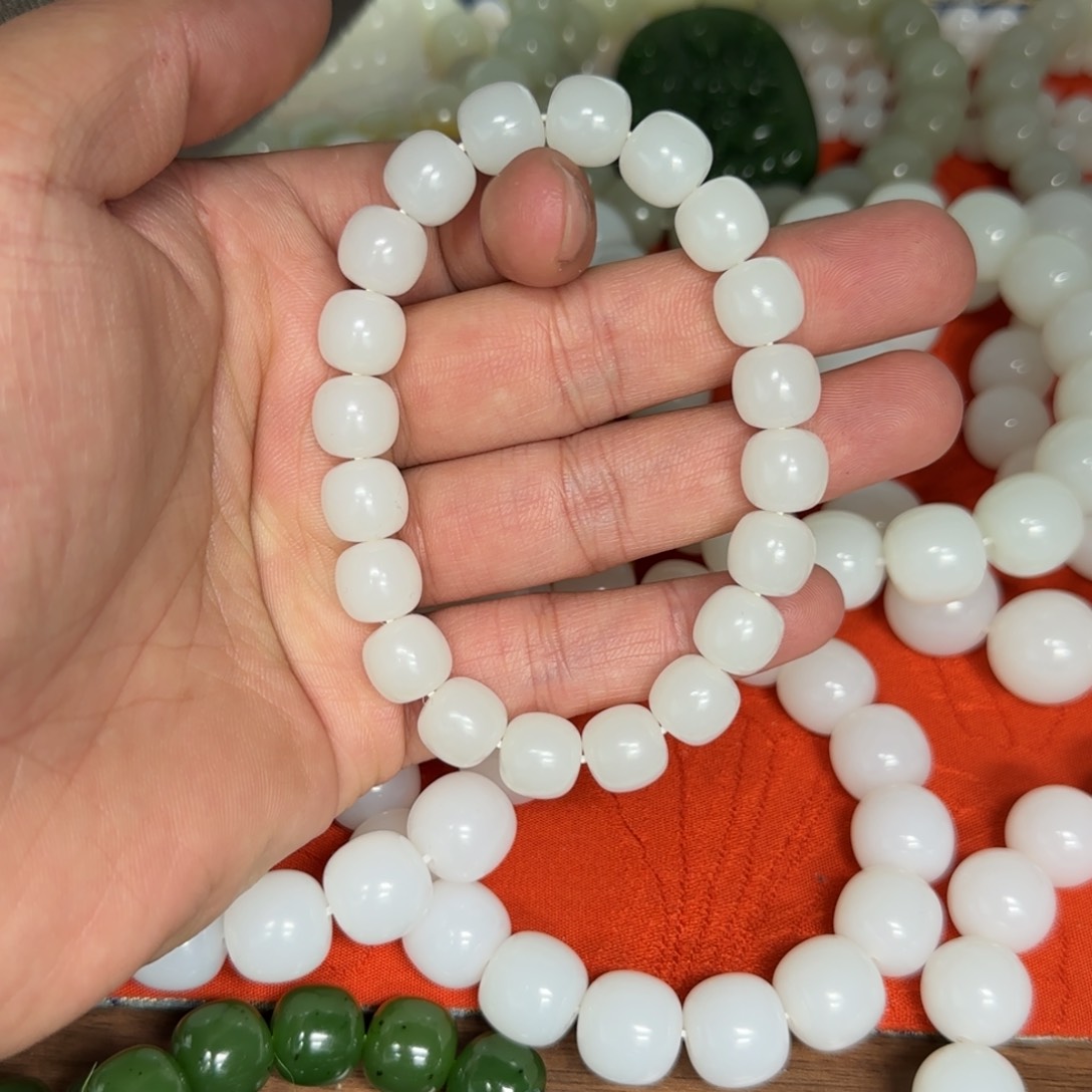 和田玉颈饰未镶嵌寻***包