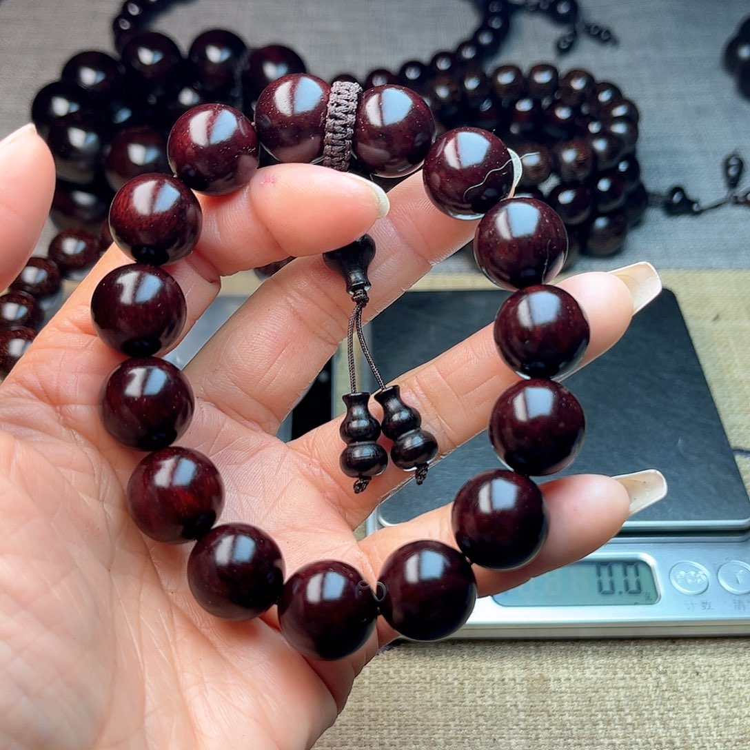 檀香紫檀（小叶紫檀）1.5 15颗