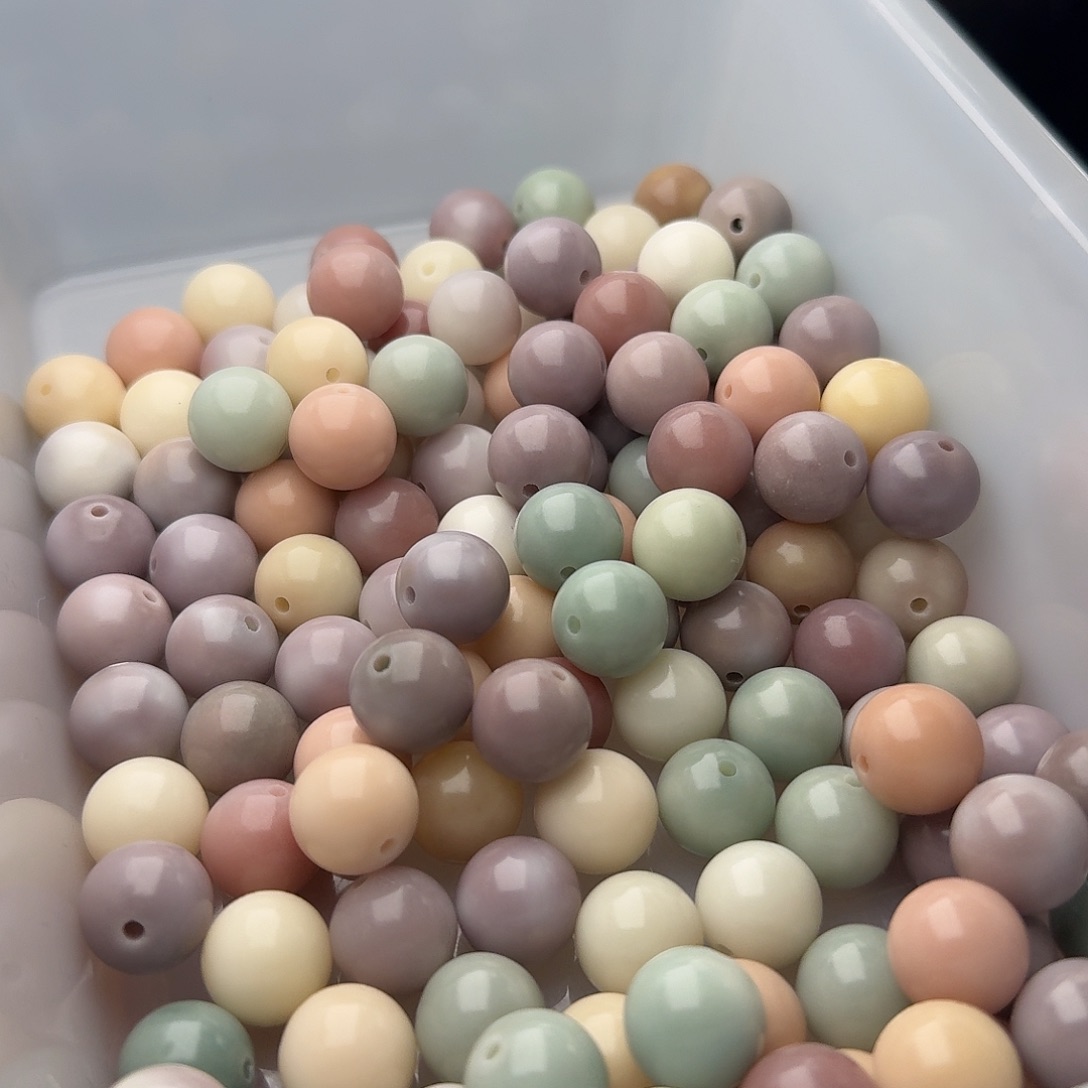 吊坠菩提根/象牙果50 颗花宝宝 14 干磨圆