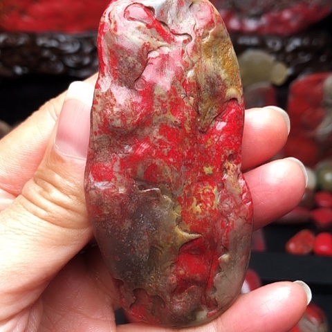 昌化鸡血石昌化鸡血石原石