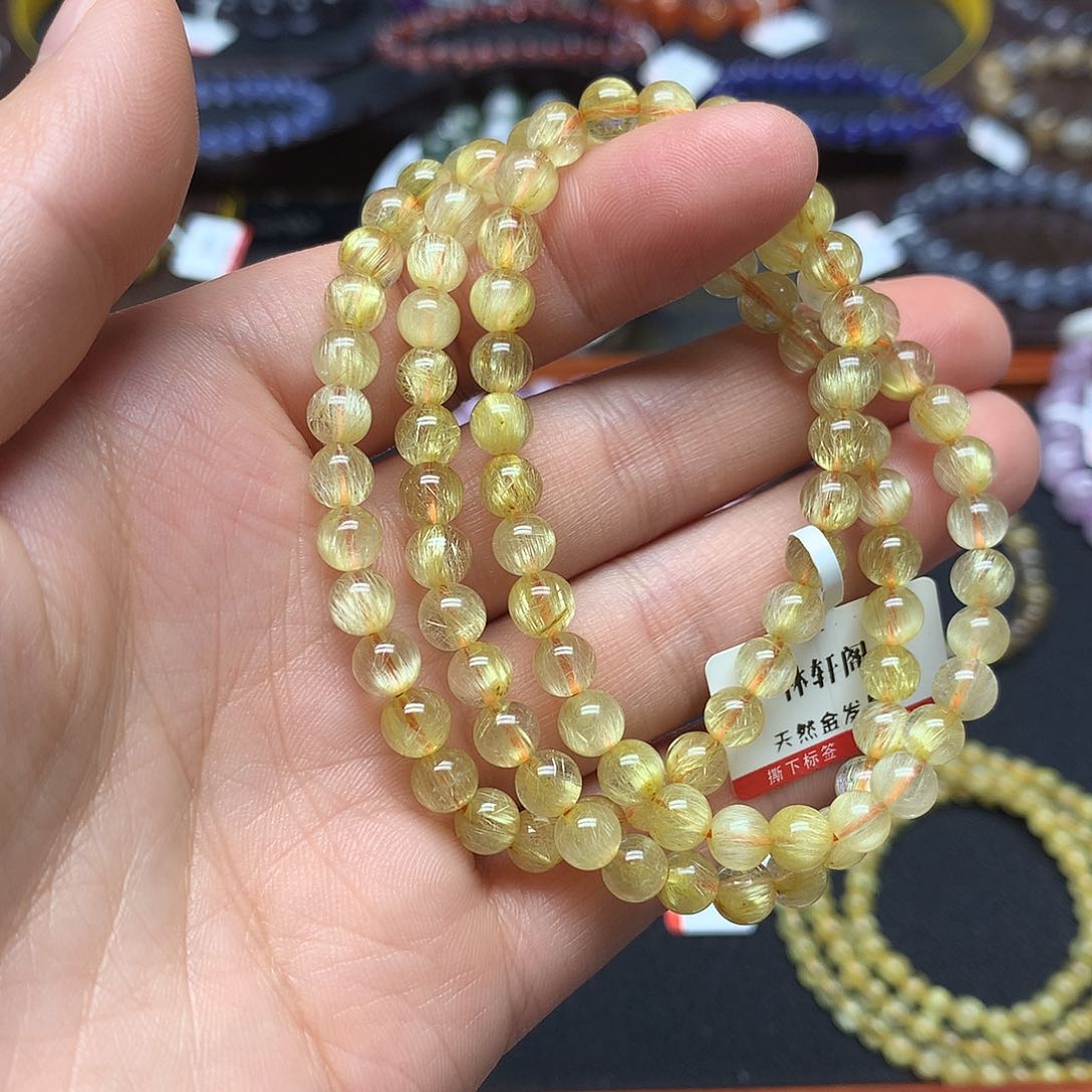 水晶手链未镶嵌婼**晗手链