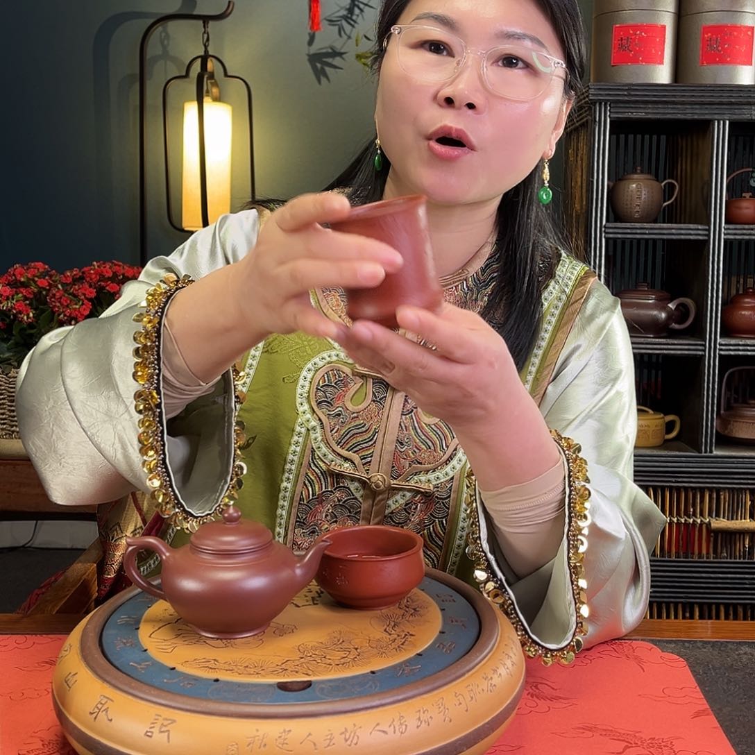 紫泥茶杯原矿紫砂主人杯