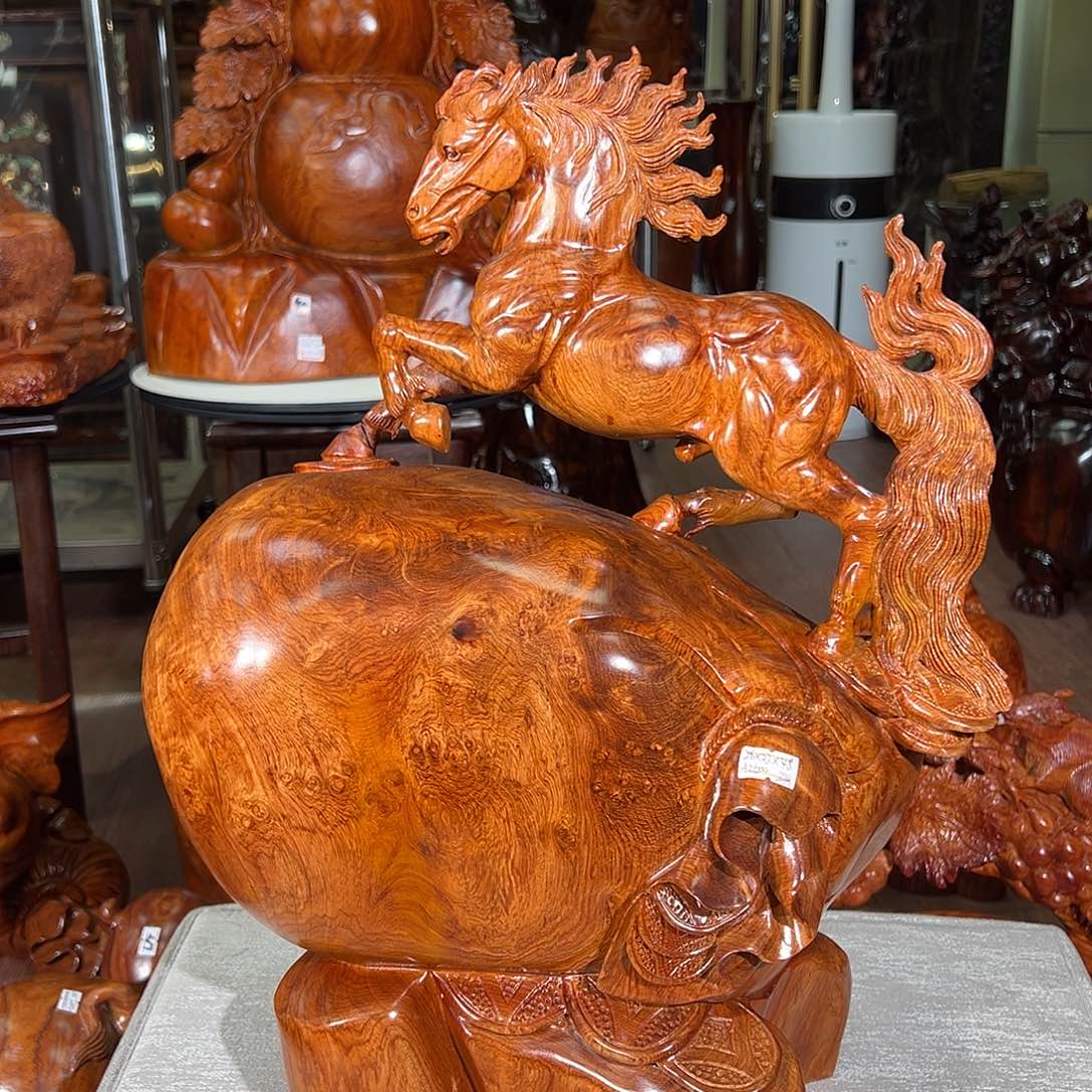 木楠*缅甸花梨木马