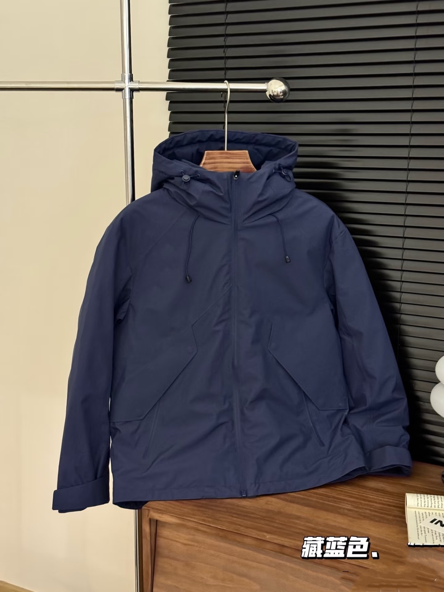 【南油玲姐】蓝色厚款长袖外套WT6822