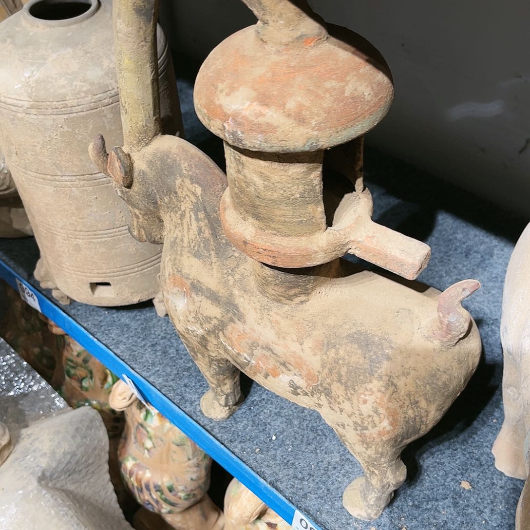 大**爹瓦当摆件茶台的一天