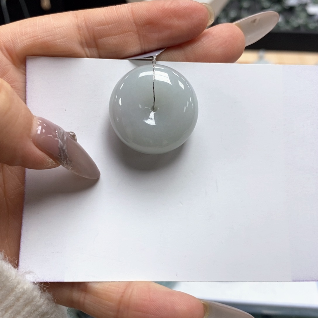 翡翠颈饰未镶嵌青*