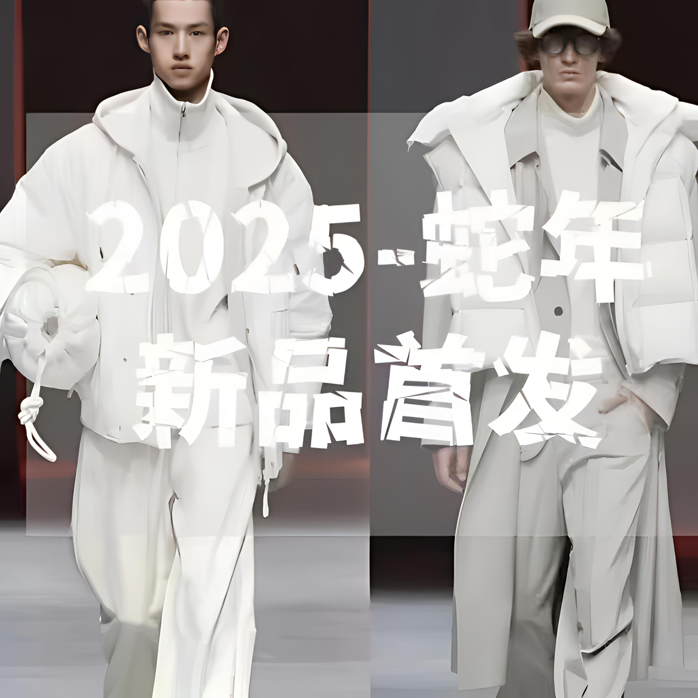 【MD051】【宇】1秋季高定老钱风刺绣翻领外套男休闲风粗坑条针织毛衣