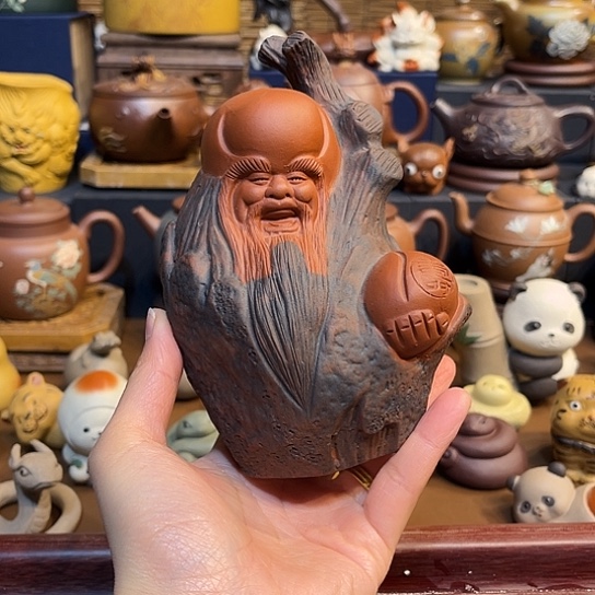 紫砂茶杯紫砂茶宠