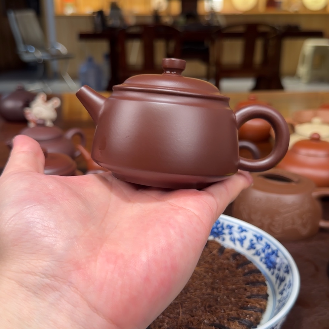 小***张茶壶紫砂金钟紫砂壶