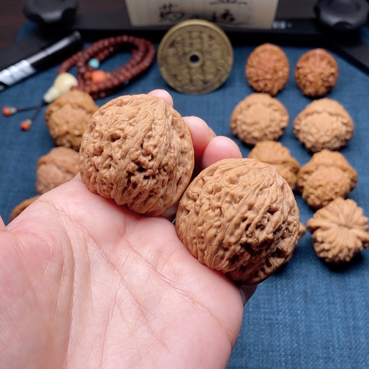 桃核吊坠平谷绣球39