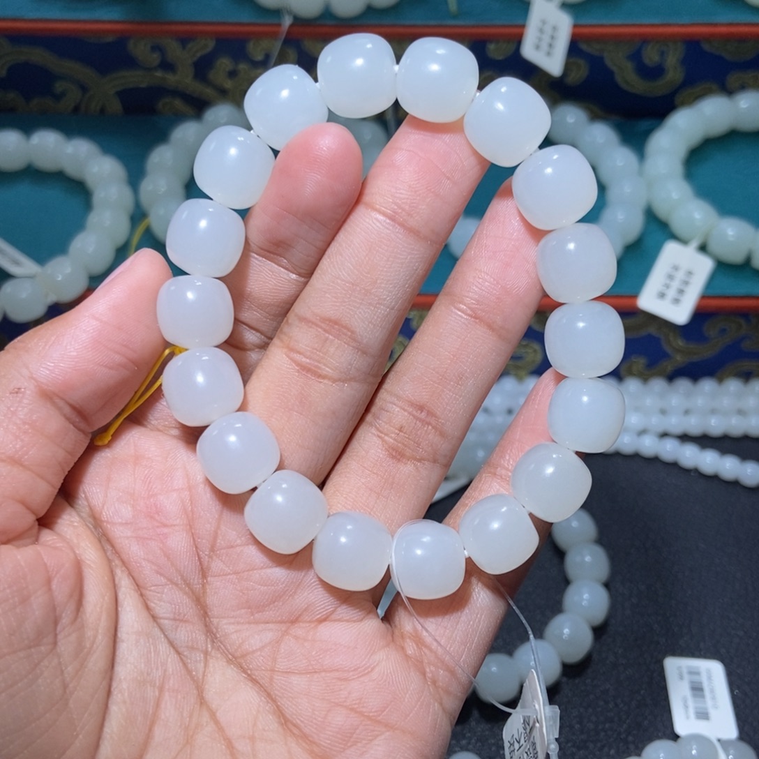 M***g和田玉未镶嵌手串12m老型