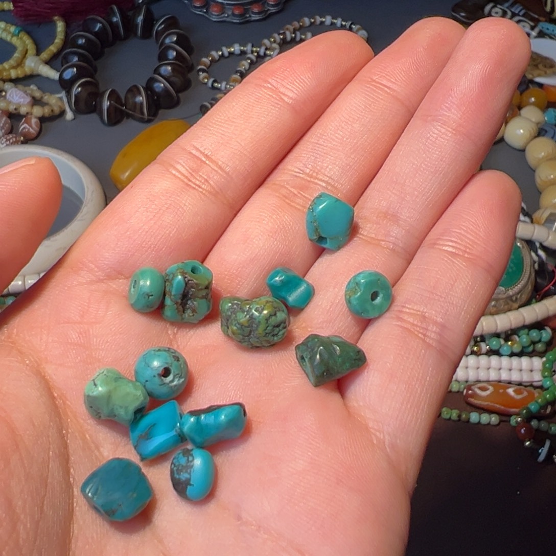 北***池琉璃吊坠（不含链）