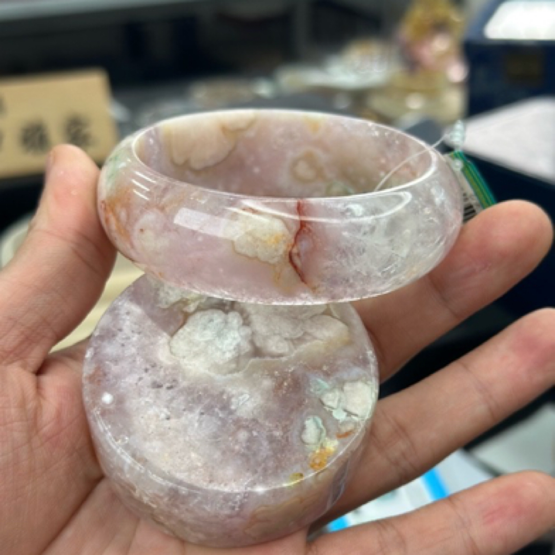 汐雅嬿选 非金属布艺手镯 樱花手镯62 2S9872