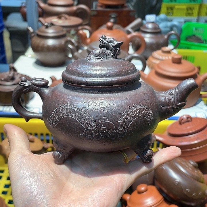 紫砂茶壶400cc宜兴紫砂壶