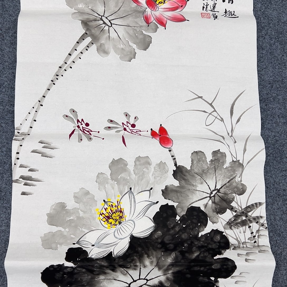 国画纯手绘作品图