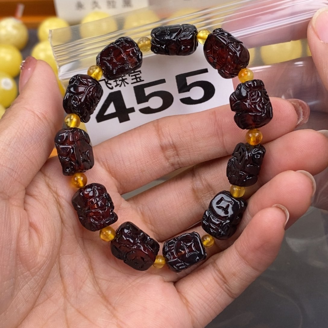 琥珀未镶嵌珠宝奇石