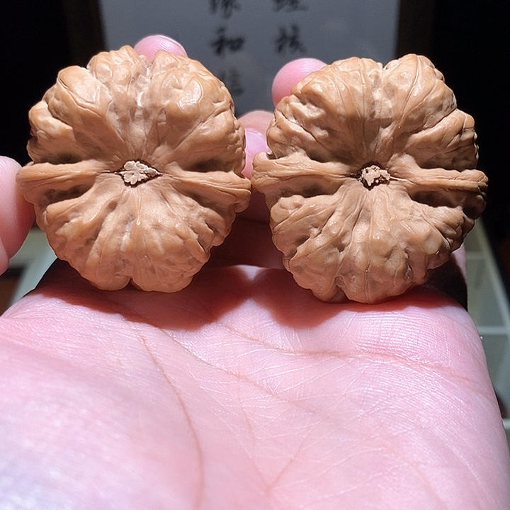 核桃把件P****哥蛤蟆头核桃