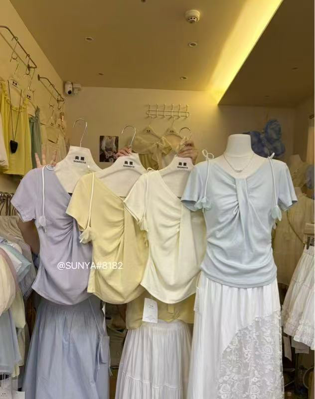 个性上衣长款纯色通勤宽松百搭女装气质韩版