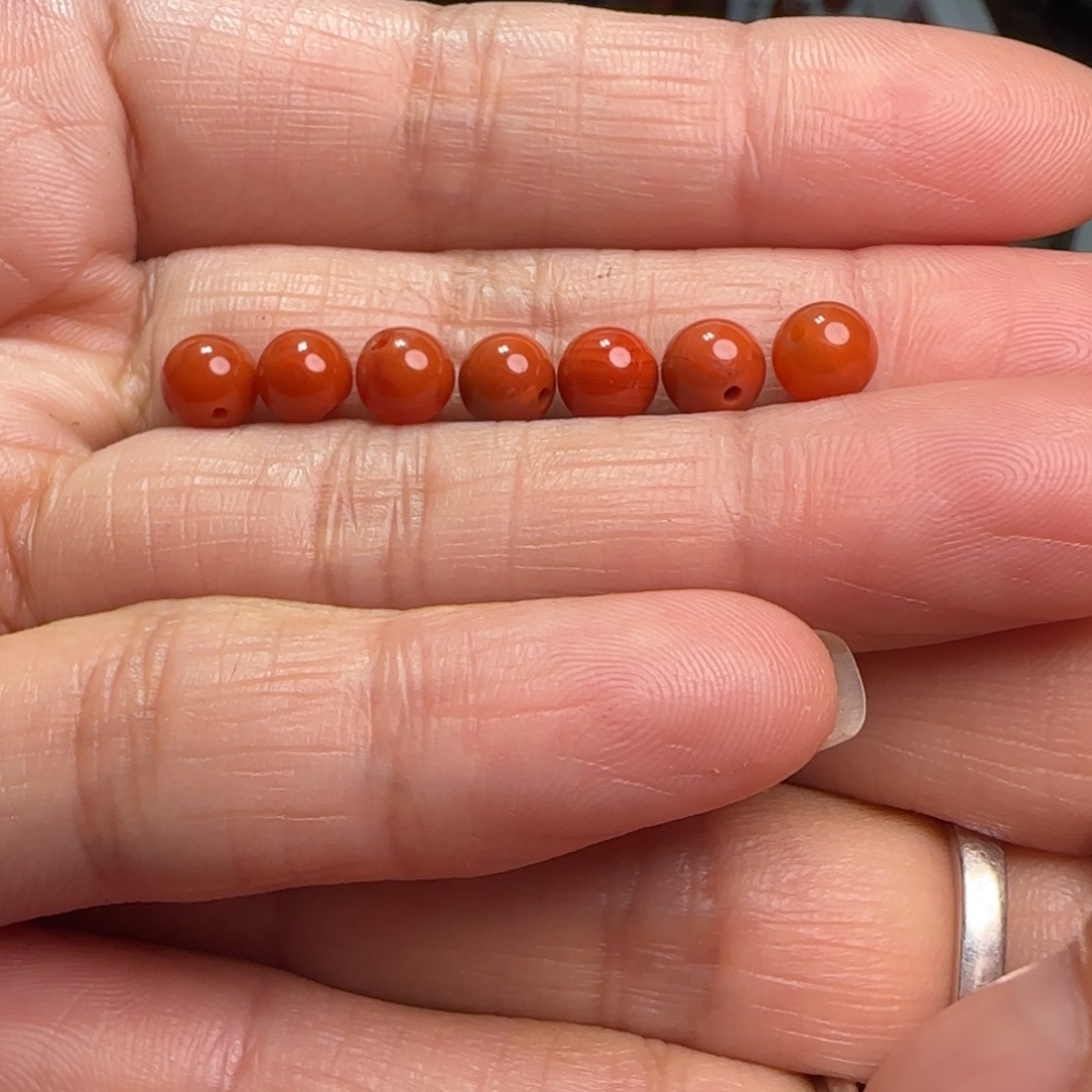 惊***蛰南红玛瑙未镶嵌手链