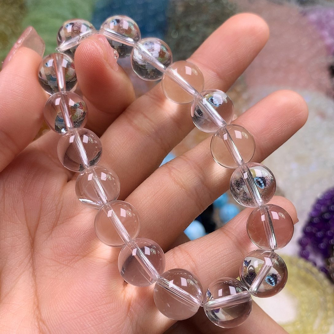 水晶手链未镶嵌天然