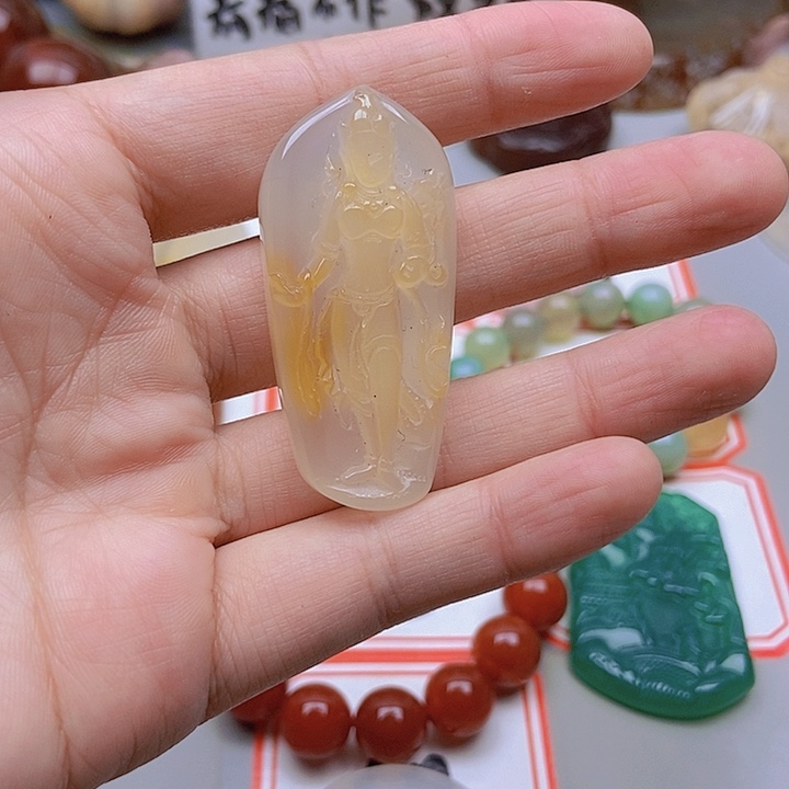 【闪购商品】未镶嵌玛瑙/玉髓珠宝半成品g*d