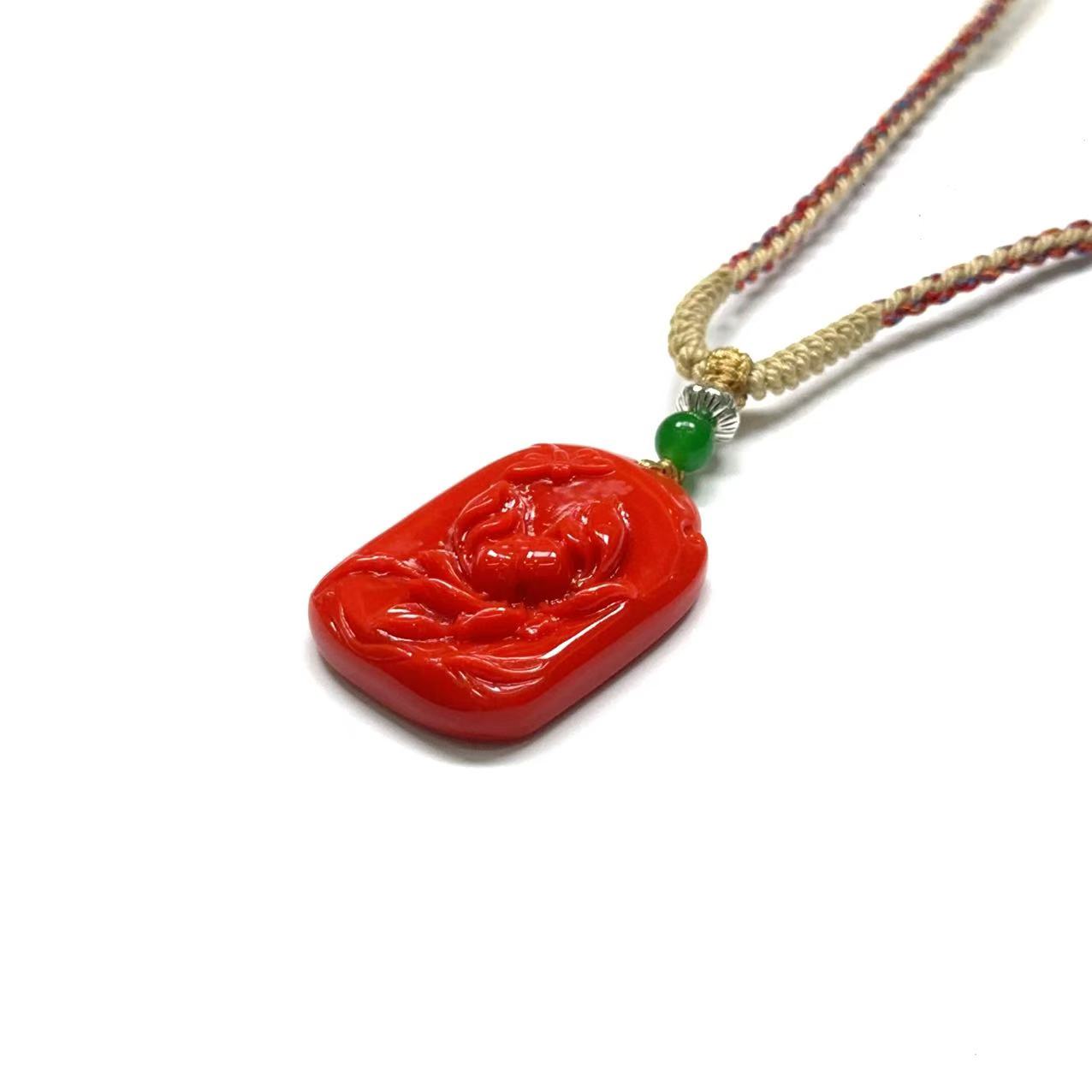 HS125精美珠宝吊坠 尺寸41*30*10mm