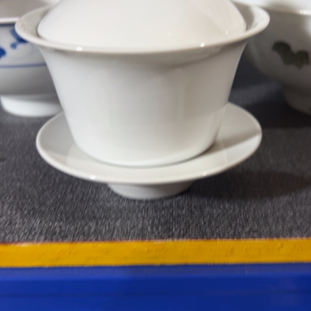 守***兔醴陵瓷直播供货基地180毫升老白胎