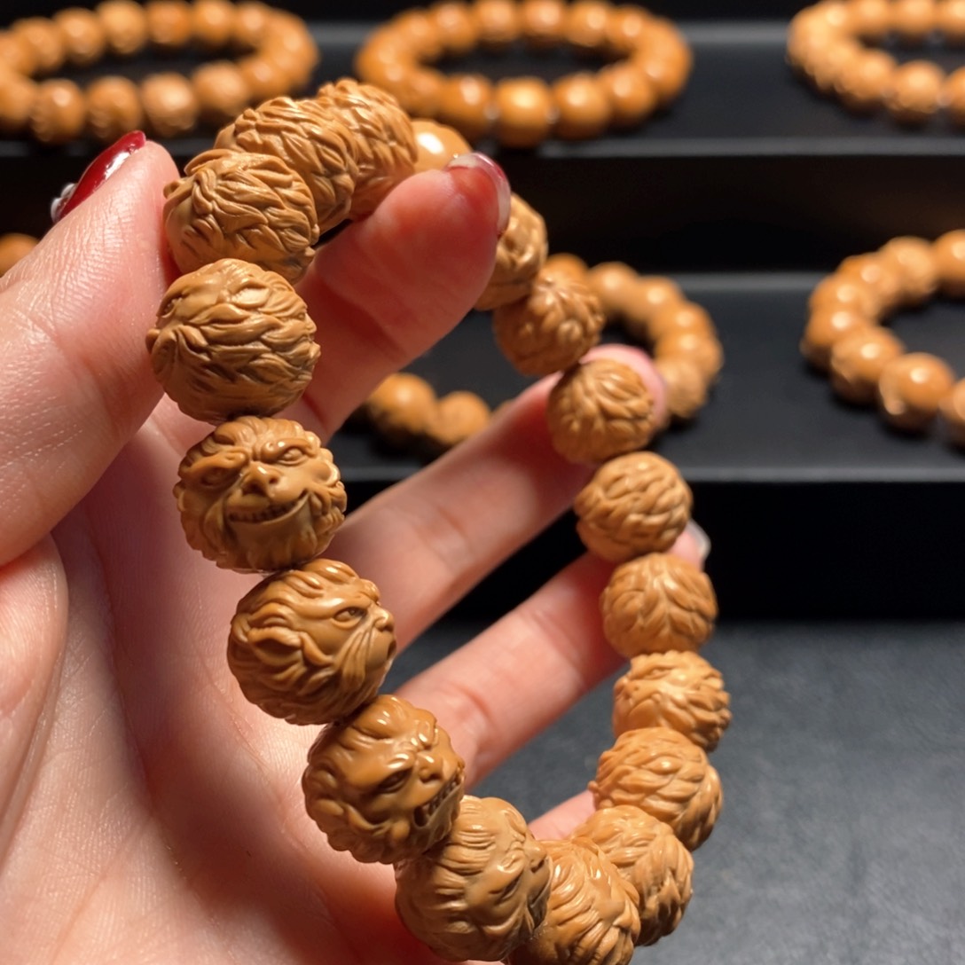 猴头核桃手串新款大圣