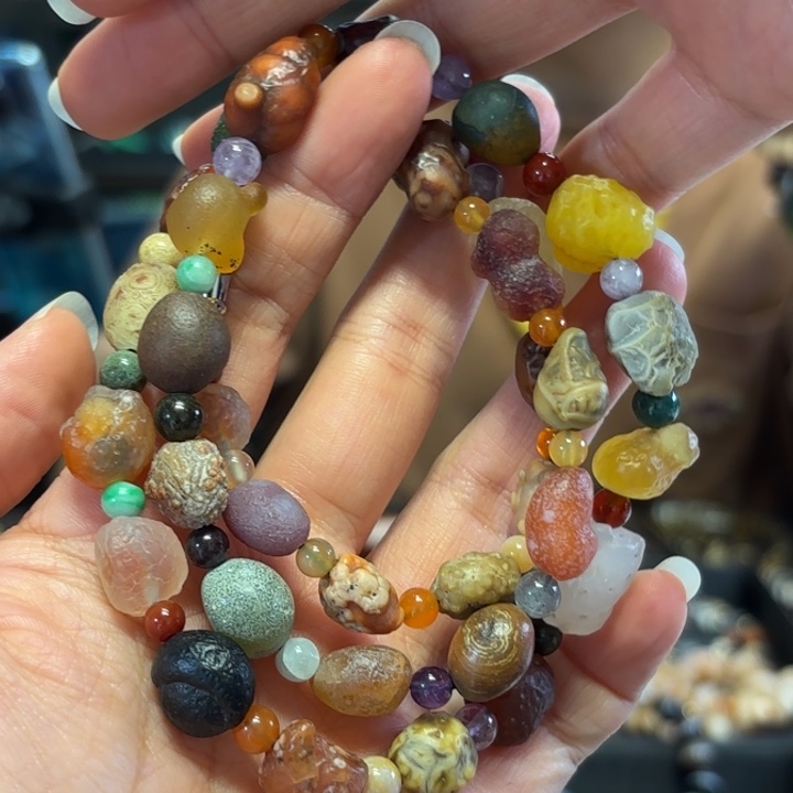 玛瑙/玉髓未镶嵌颈饰