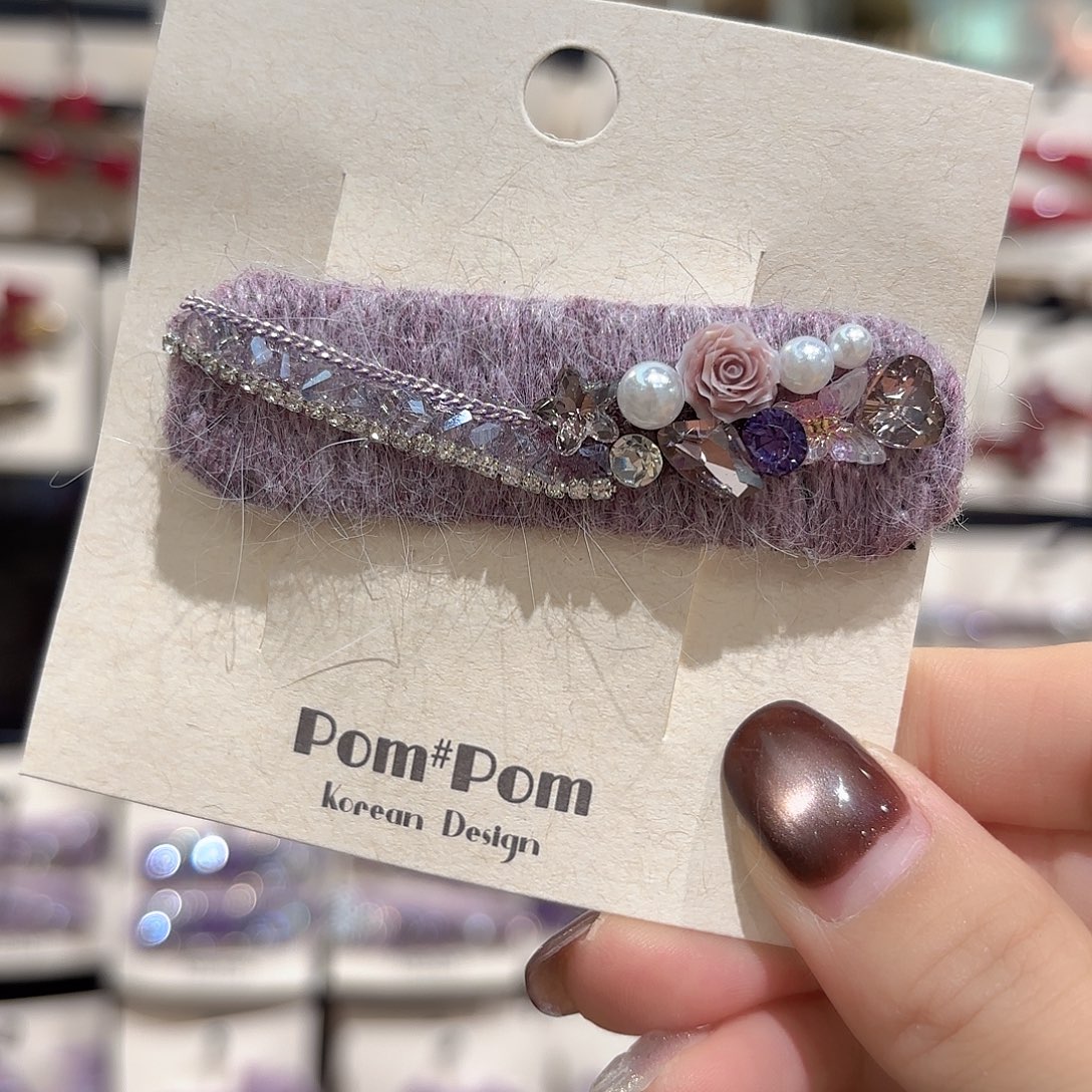 布艺铁合金玫瑰花拜拜一个